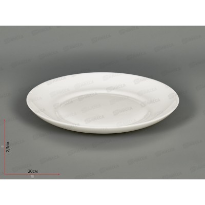 Тарелка плоская круглая 21,5см (6/48) Белье форма луна 100бел-тл8 Тарелка плоская круглая 21,5см (6/48) Белье форма луна 100бел-тл8