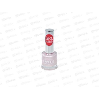 Lavelle Лак для ногтей Gel Polish 10мл тон №02 розовый френч