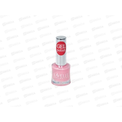 Lavelle Лак для ногтей Gel Polish 10мл тон №07 нежный коралл-розовый