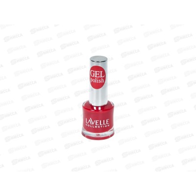 Lavelle Лак для ногтей Gel Polish 10мл тон №17 красный