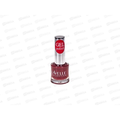 Lavelle Лак для ногтей Gel Polish 10мл тон №23 коричнево-бордовый