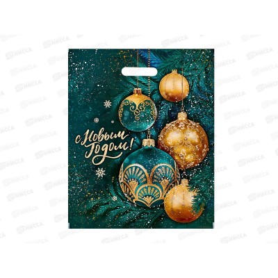 Пакет пробивной НГ 38*47 Сибирский декор *50/500