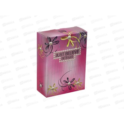 Just Believe INTRIGUE подарочный набор (Шампунь 210мл.+Гель для душа 210мл.) женский 533 *12