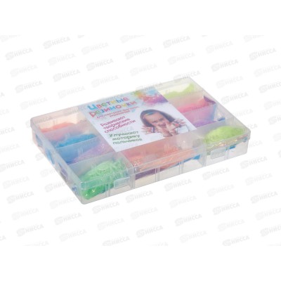 Набор резинок для плетения браслетов светящиеся TZ-32103 (2400шт)+рогатка/ключок Набор резинок для плетения браслетов светящиеся TZ-32103 (2400шт)+рогатка/ключок