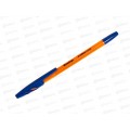 Ручка шариковая BERLINGO Tribase orange., синяя, игла 0.7мм, 70910 *50