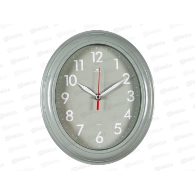 Часы настенные &quot21 Век&quot 2623-010 22,5*26,5см Легкость Рубин оливковый