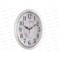 Часы настенные &quot21 Век&quot 3829-108 29,538,5см Букет рубин белый с серебром