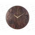 Часы настенные &quot21 Век&quot 3534-001 35см Классика 1 Рубин дерево
