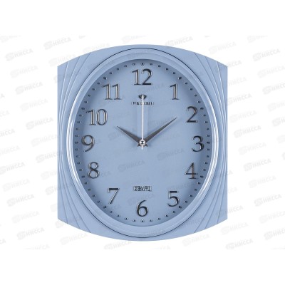 Часы настенные &quot21 Век&quot 2832-008 27,5*31,5см Классика Рубин синий