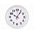 Часы настенные &quot21 Век&quot 2950-003 28,5см Классика Рубин белый с серебром