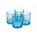 Набор стаканов Элизия 4шт 355мл Синий 520004ВL Набор стаканов Элизия 4шт 355мл Синий 520004ВL