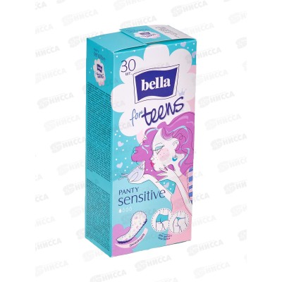 БЕЛЛА Panty for teens Sensitive 30шт BE-022-RN30-E01 *18