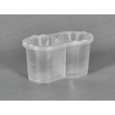 Непроливайка ПП Стандарт Прозрачный, двойная, С-3465 *10/100 Непроливайка ПП Стандарт Прозрачный, двойная, С-3465 *10/100