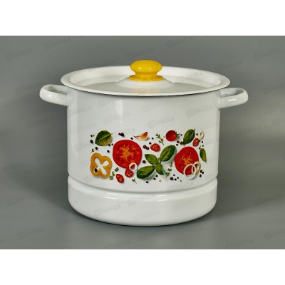 Мантоварка 9,0л Каприче с пластм кнопкой 3 вставки С1722.3*118