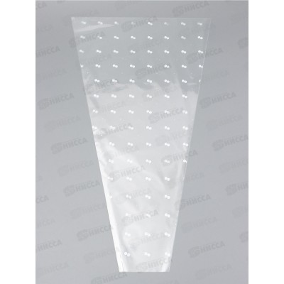 Пакет д/цветов Конус Алиса 34/60 с рисунком микс 2100481