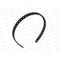 Ободок  для волос &quotНочка&quot большие звенья 1см черный 10105045