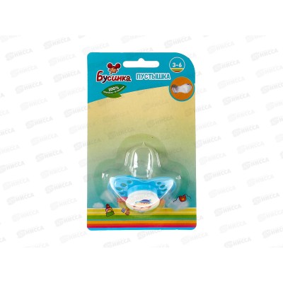 Пустышка силик с кольцом с прикусом 3-6 арт 405А-1