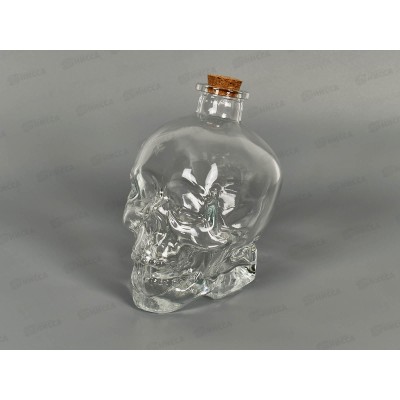 Штоф для крепких напитков Skull 800мл GL007 Штоф для крепких напитков Skull 800мл GL007