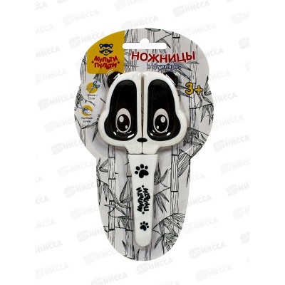 Ножницы детские МП Приключения Енота,13см ПАНДА,49022 Ножницы детские МП Приключения Енота,13см ПАНДА,49022