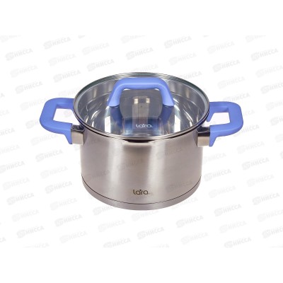 Кастрюля Лаванда LR02-253 3,8л крышка Кастрюля Лаванда LR02-253 3,8л крышка