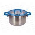 Кастрюля САПФИР 24х12см 6.2л, индукционное дно, крышка стекло LR02-794 Кастрюля САПФИР 24х12см 6.2л, индукционное дно, крышка стекло LR02-794