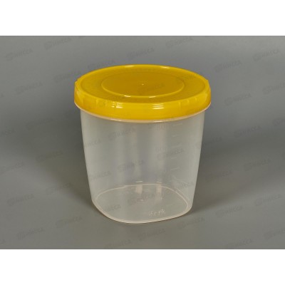 Емкость (Банка) 1л крышка желтая *40 ИНТ Емкость (Банка) 1л крышка желтая *40 ИНТ