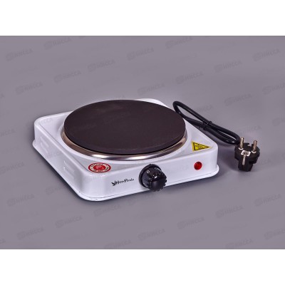 Плита электрическая HP-09W 1500Вт белая 1 конфорка диск Плита электрическая HP-09W 1500Вт белая 1 конфорка диск