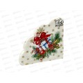 Салфетки 3сл 12л Ф32см Art Bouquet Rond Подарок на новый год,25179 *15