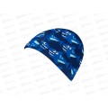 Шапочка для плавания Polyester/elastan детская синяя, ШПЛ-6084 Шапочка для плавания Polyester/elastan детская синяя, ШПЛ-6084