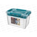 Ящик универсальный 6,65л "GRAND BOX" Голубой 433224202 *8 БП Ящик универсальный 6,65л "GRAND BOX" Голубой 433224202 *8 БП