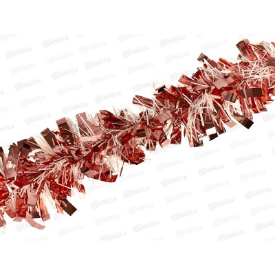 Мишура &quotБлеск&quot 2м 9см медн/бел 215-0075