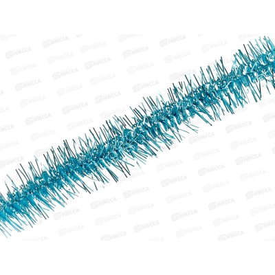 Мишура "Искристая" 2м 5см голубой 215-622