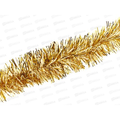 Мишура "Снежное сияние" 2м 9см золото 215-627 Мишура "Снежное сияние" 2м 9см золото 215-627