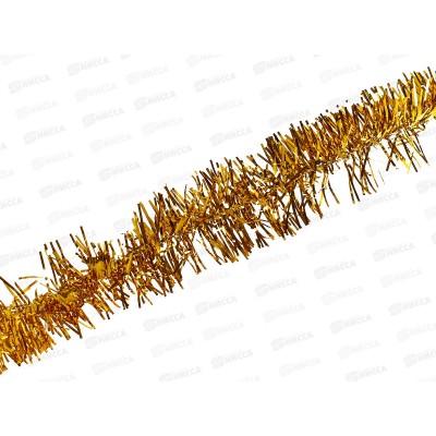 Мишура "Классика" 2м 5см золото 215-187 Мишура "Классика" 2м 5см золото 215-187