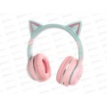 Наушники-Bluetooth накладные 5,1 400mAh More choice HW25kids Pink