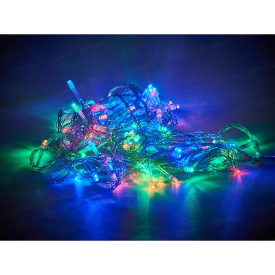 Гирлянда 9,5м 100LED мульти 8 режимов 129-018