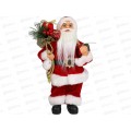 Дед Мороз 35см в красной шубе с белым мехом и подарками, НУ-6277 Дед Мороз 35см в красной шубе с белым мехом и подарками, НУ-6277