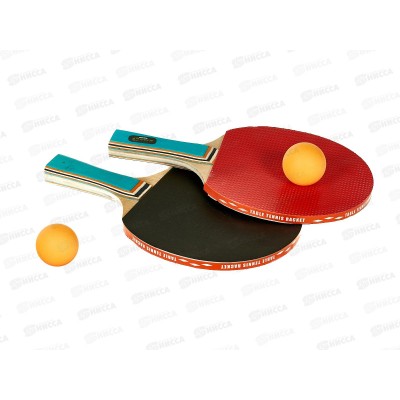 Набор для настольного тенниса &quotSTAR Team&quot толщина ракетки 7мм (2 ракетки+2 шарика) IT105890