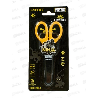 Ножницы deVENTE SuperHero Ninja 13,5см детс в защ футляр 8010329*10 Ножницы deVENTE SuperHero Ninja 13,5см детс в защ футляр 8010329*10