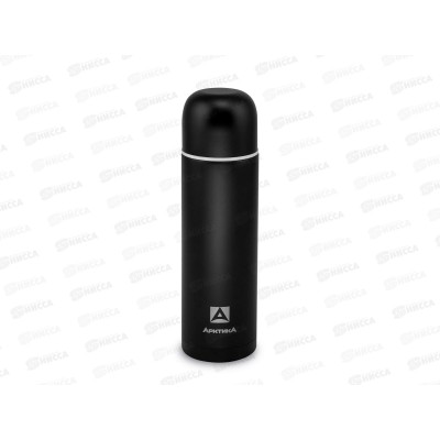 Термос 1000мл вакуумный, питьевой, 105-1000, черный, тм "Арктика"  *6