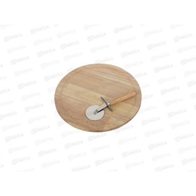 Набор 93-BO-6-02 доска круглая 31см нож для пиццы Linea Bosco Набор 93-BO-6-02 доска круглая 31см нож для пиццы Linea Bosco