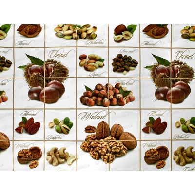 Клеенка на нетканой основе ДЕКОРАМА 1,4*20м 097А орехи