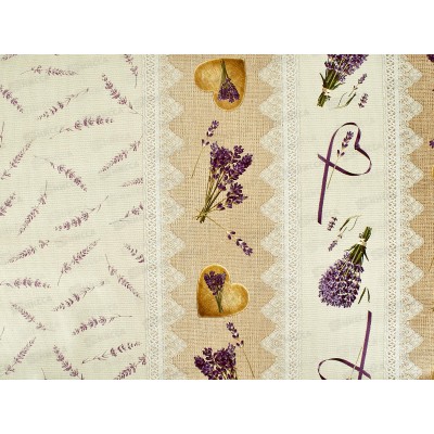 Клеенка на нетканой основе ДЕКОРАМА 1,4*20м 115А лаванда Клеенка на нетканой основе ДЕКОРАМА 1,4*20м 115А лаванда