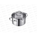 Кастрюля со стеклянной крышкой 93-TOR-04 4,7л нержавеющая сталь L. Torino Кастрюля со стеклянной крышкой 93-TOR-04 4,7л нержавеющая сталь L. Torino