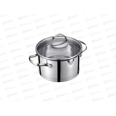 Кастрюля со стеклянной крышкой 93-TOR-04 4,7л нержавеющая сталь L. Torino Кастрюля со стеклянной крышкой 93-TOR-04 4,7л нержавеющая сталь L. Torino