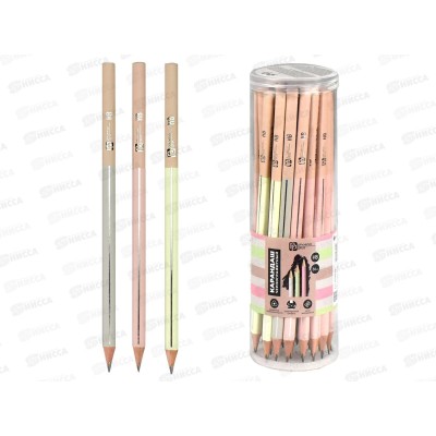 Карандаш чернографитный ФЕН Минимализм НВ трехгранный светлое дерево, 67809 *36 Карандаш чернографитный ФЕН Минимализм НВ трехгранный светлое дерево, 67809 *36