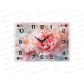 Часы настенные &quot21 Век&quot 2535-303 Розовые пионы Рубин