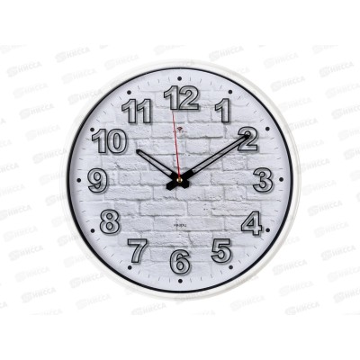 Часы настенные "21 Век" 2940-110 Кирпичи круг, белый Рубин Часы настенные "21 Век" 2940-110 Кирпичи круг, белый Рубин