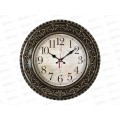 Часы настенные &quot21 Век&quot 3825-007 Классика черный с золотом Рубин