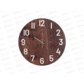 Часы настенные &quot21 Век&quot 4002-01 Натура деревянные Рубин